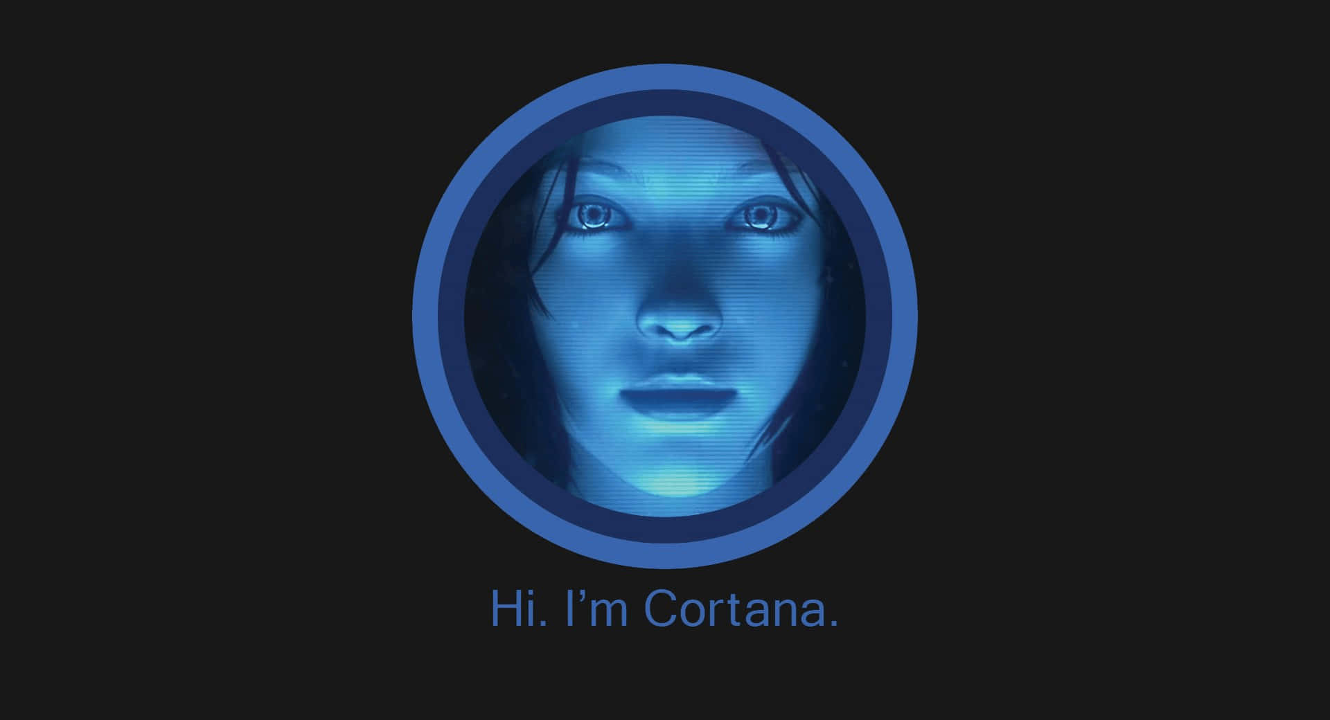 Halo Cortana Bakgrunnsbildet