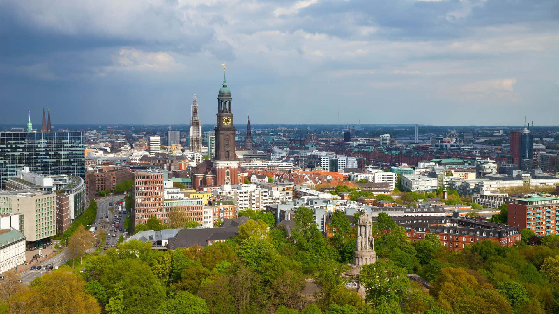 Hamburg Bakgrunnsbildet