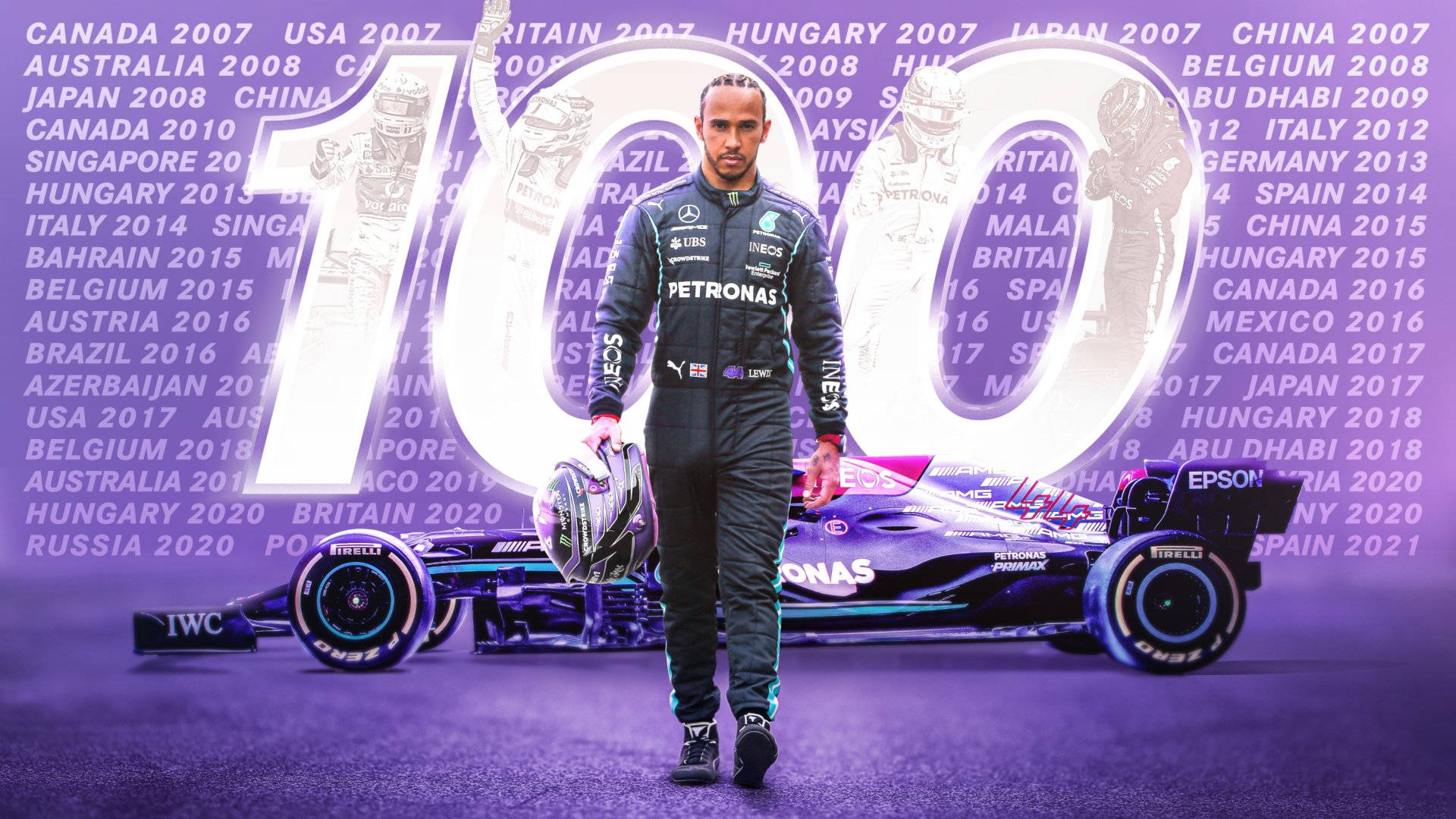 Hamilton F1 Fond d'écran