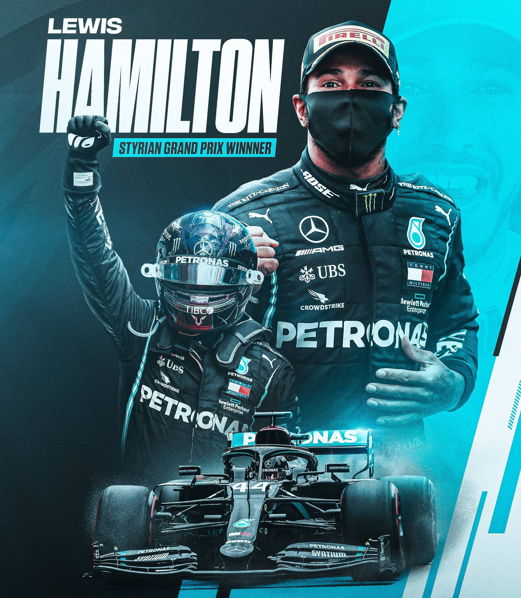 Hamilton F1 Wallpaper