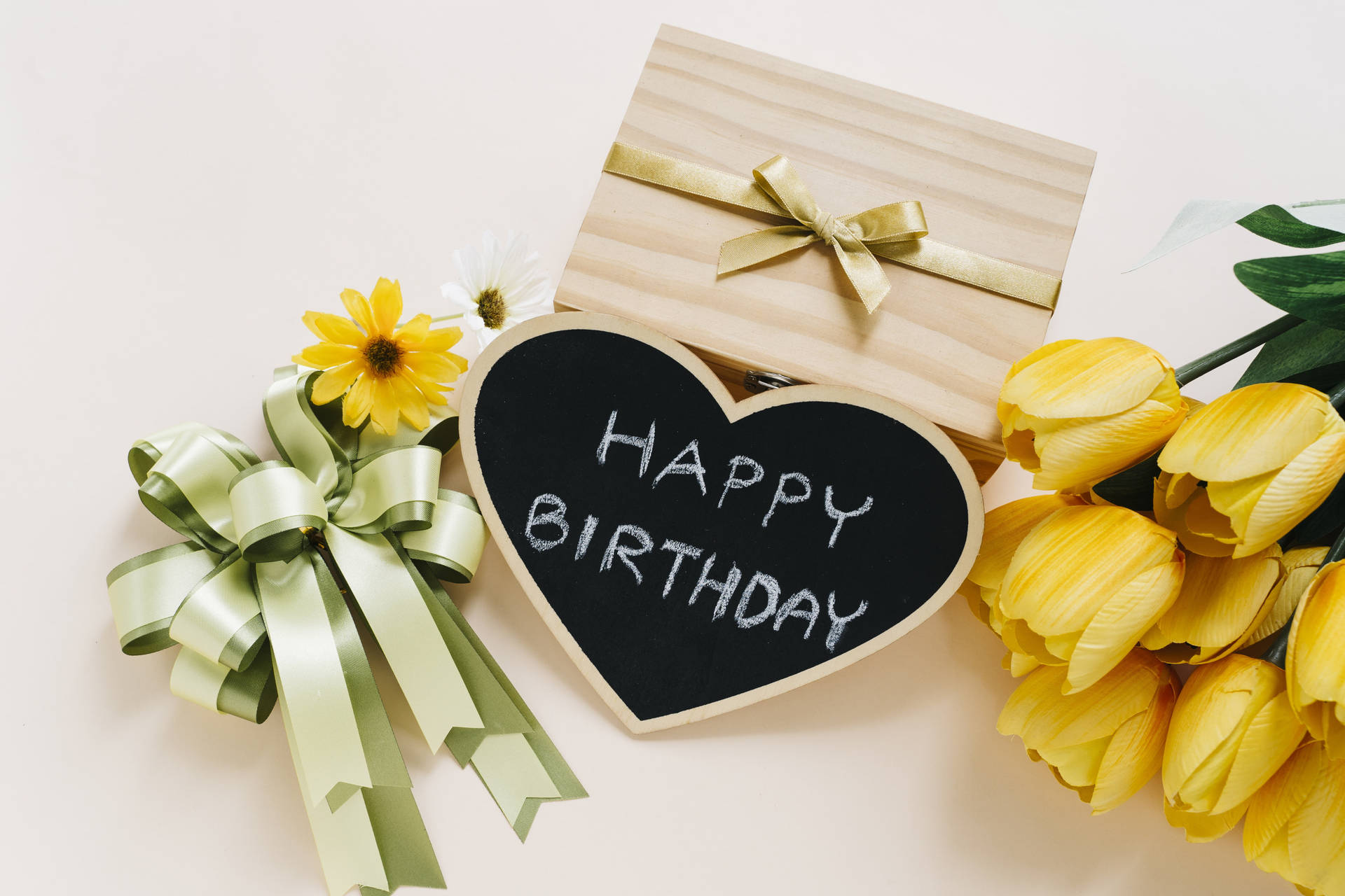 Happy Birthday Flowers Wallpaper Images