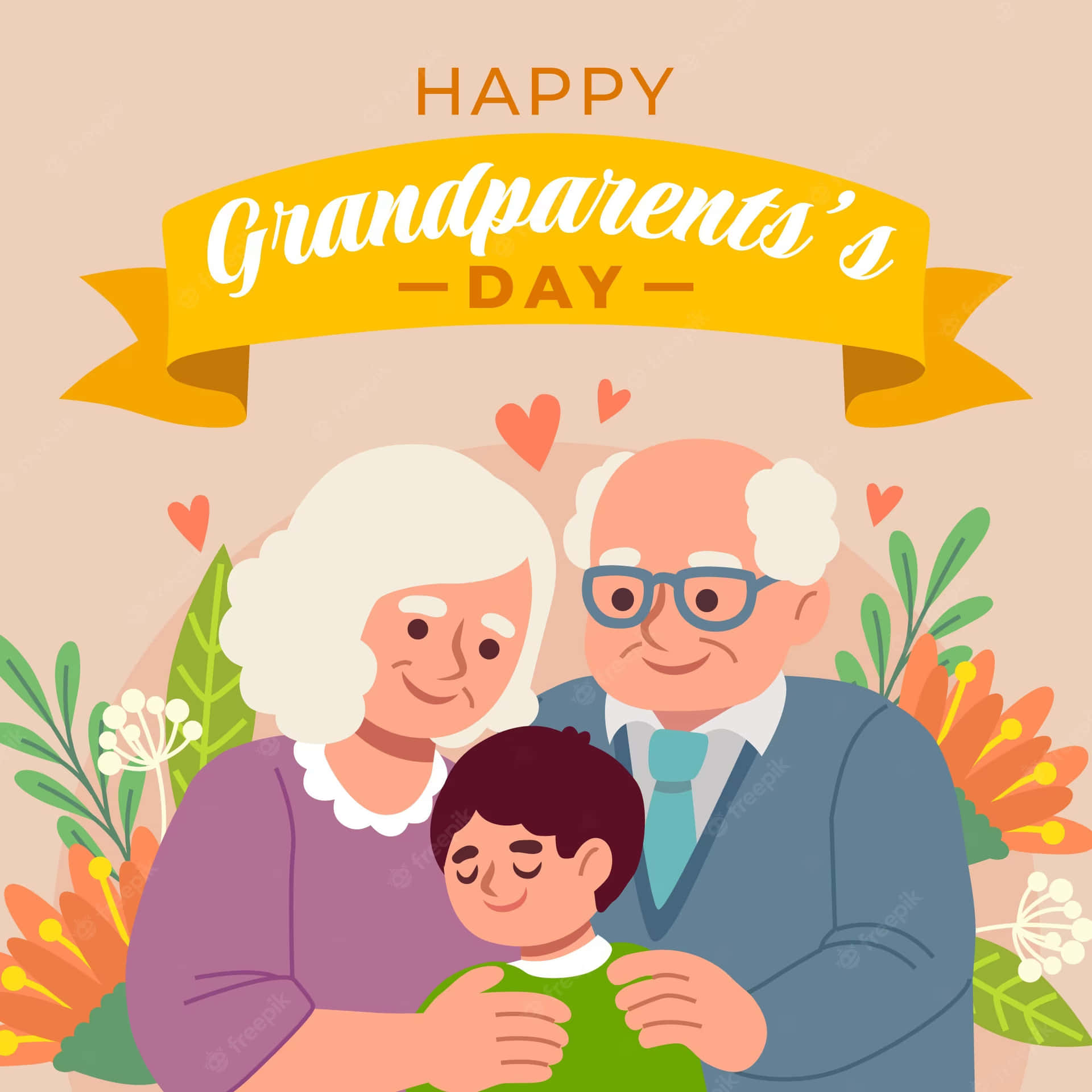 Happy Grandparents Day Wallpaper