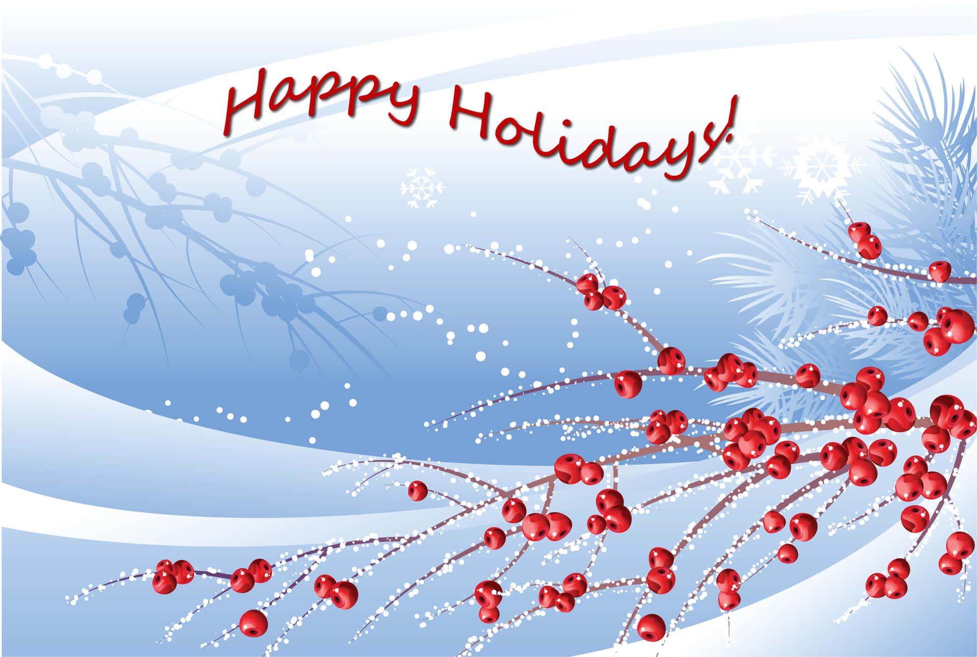 Happy Holidays Desktop Wallpaper