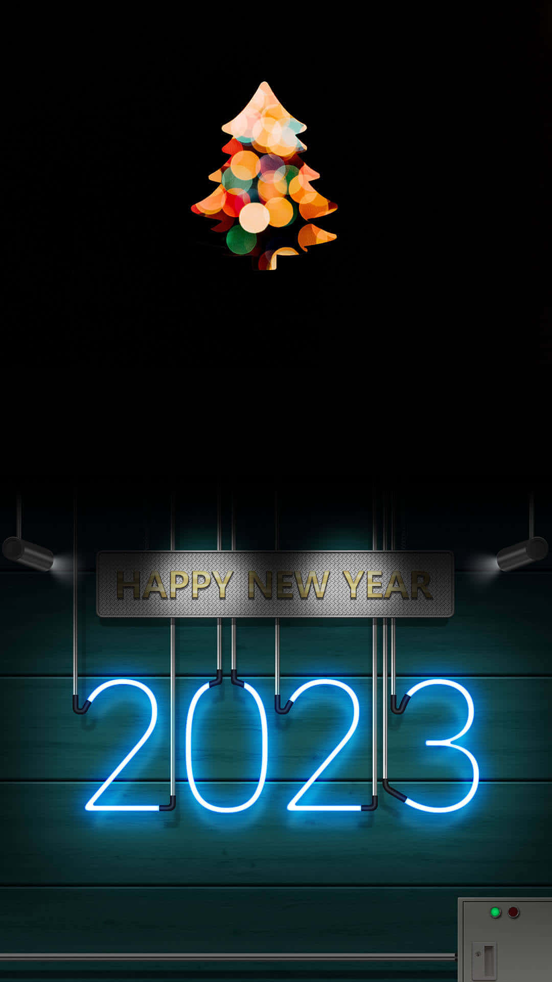 Happy New Year Phone Background Wallpaper