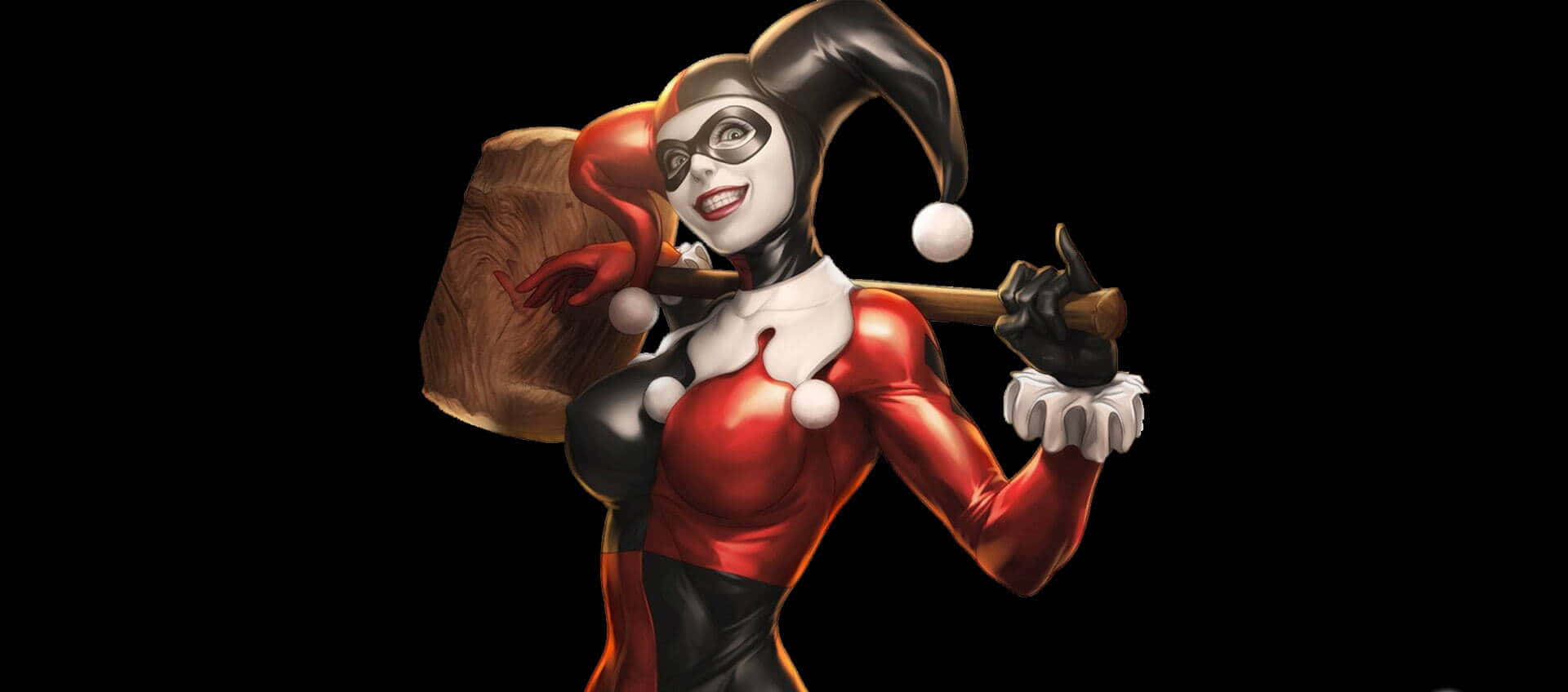 Harley Quinn Palu Wallpaper