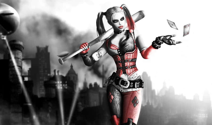 Harley Quinnin Baseball-maila Taustakuva