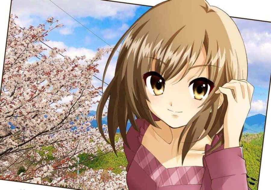 Haruhi Sasaki Bakgrunnsbildet