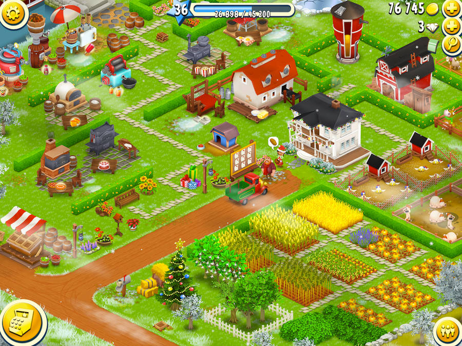 Hay Day Achtergrond