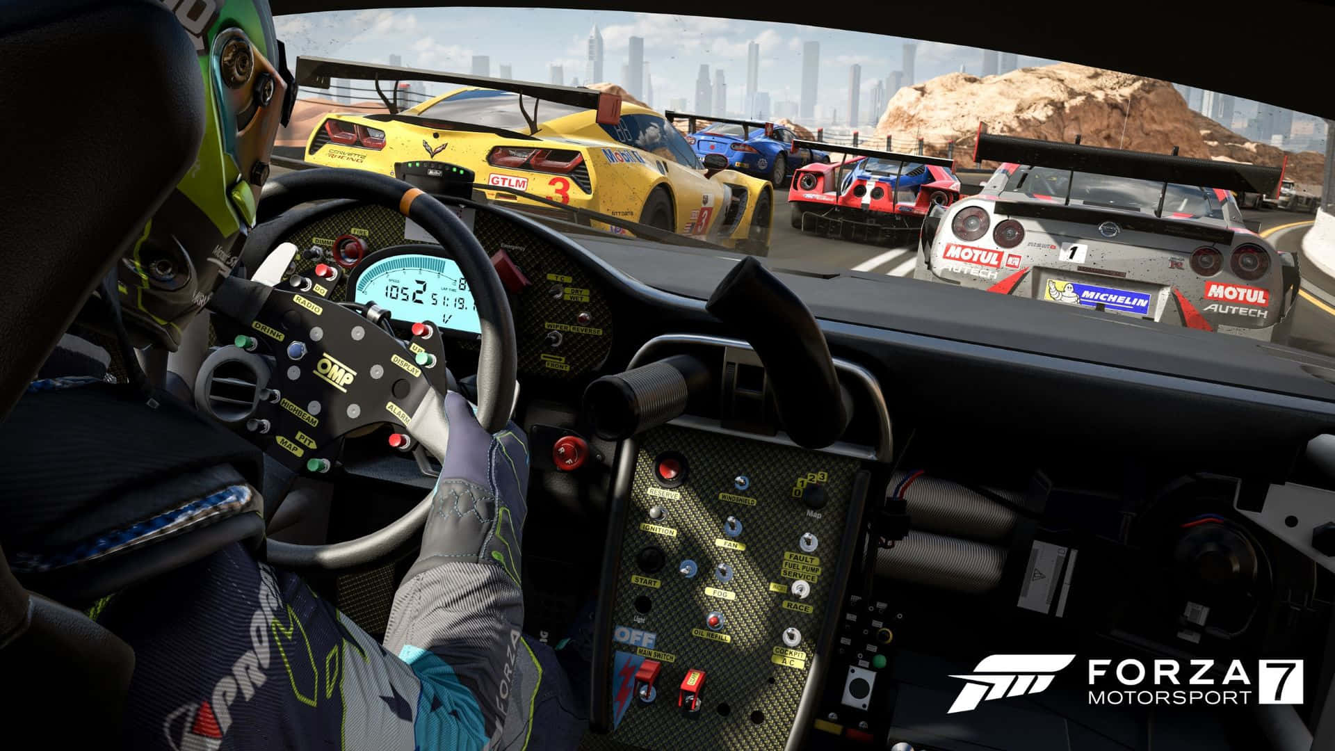 Hd Forza Motorsport 7 Background Wallpaper