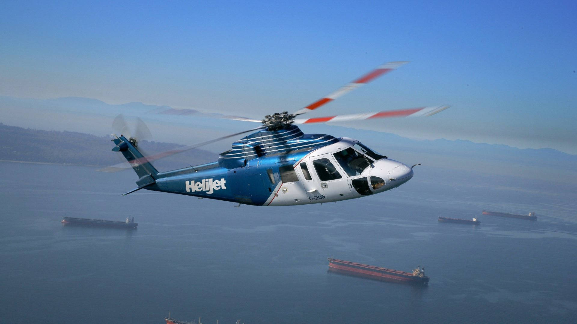 Helicóptero 4k Papel de Parede