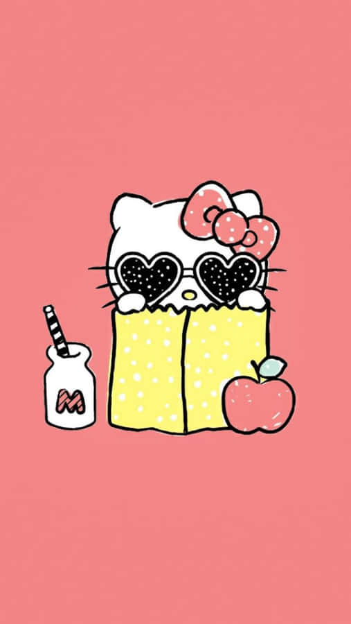 Hello Kitty Baddie Achtergrond