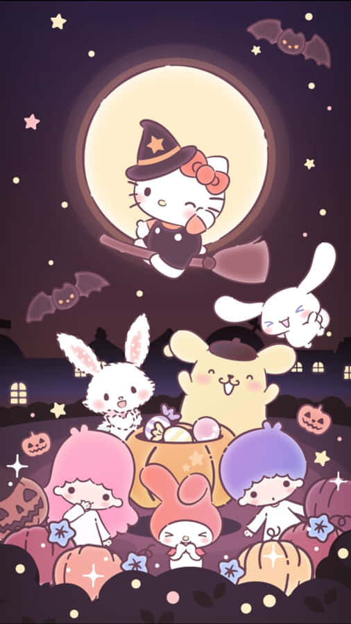 Hello Kitty Halloween Fond d'écran