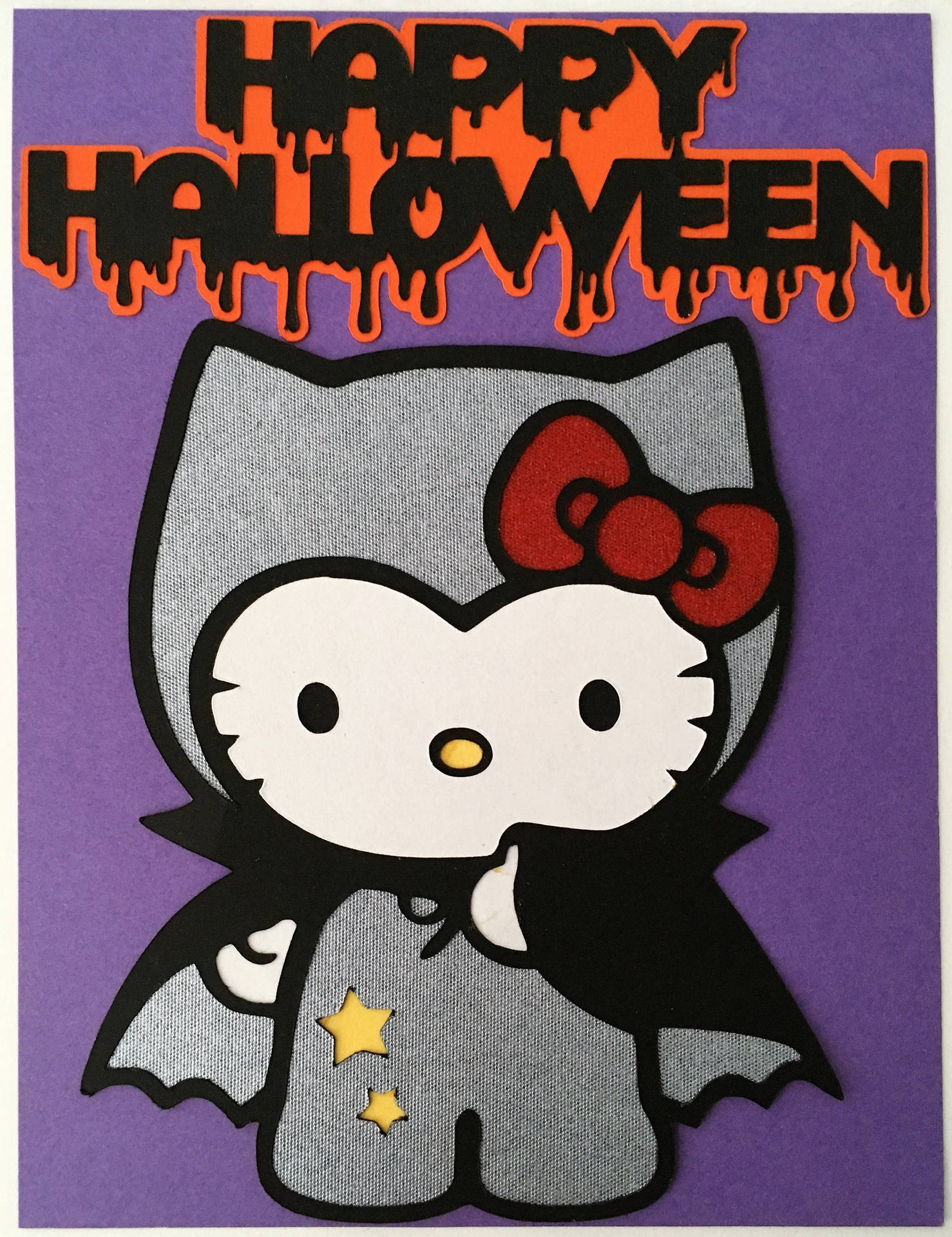 Hello Kitty Halloween Background Wallpaper