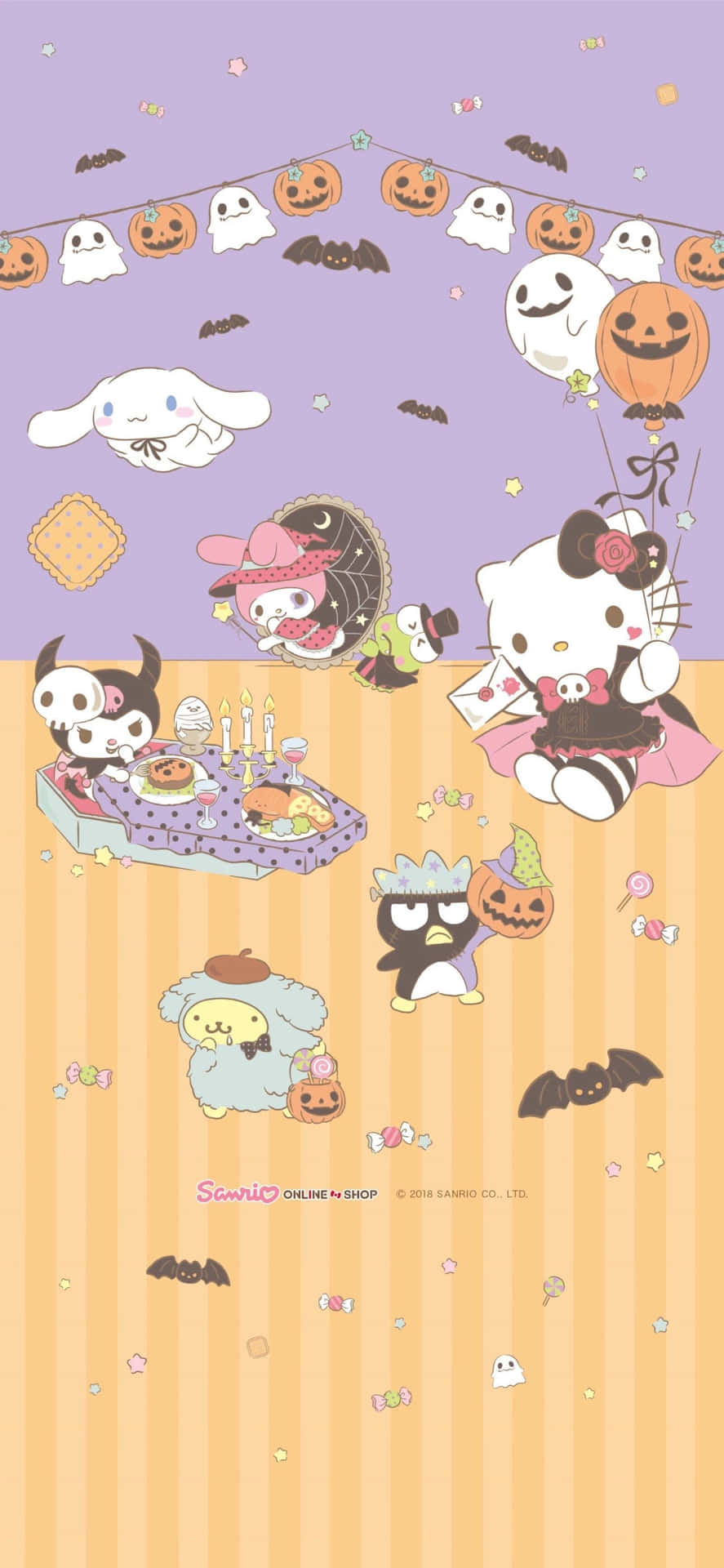 Hello Kitty Thanksgiving Wallpaper