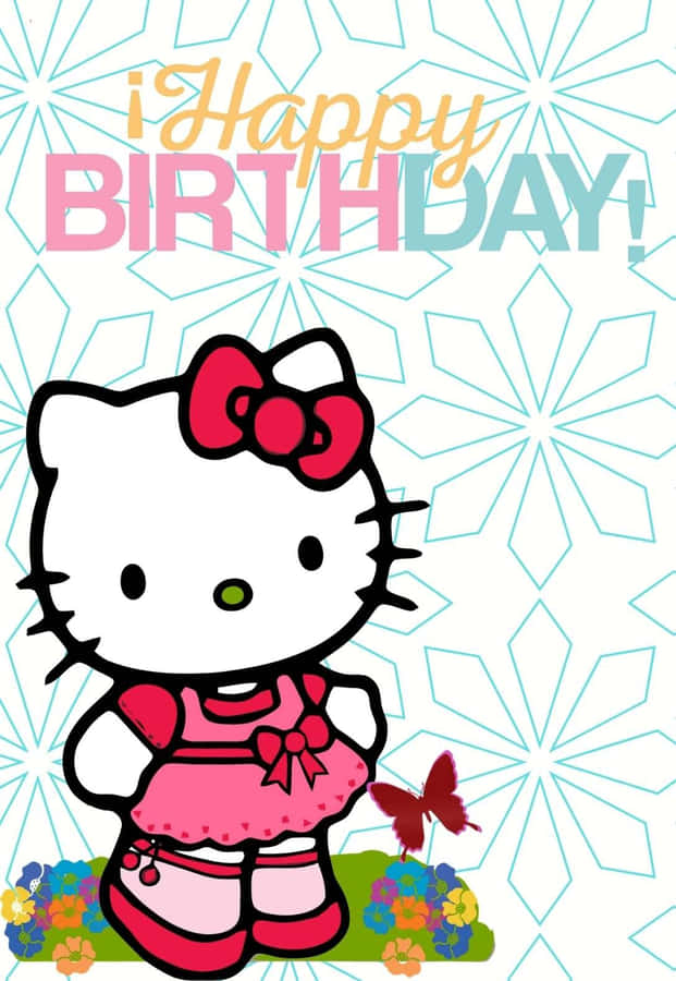 Hello Kitty Ulang Tahun Wallpaper