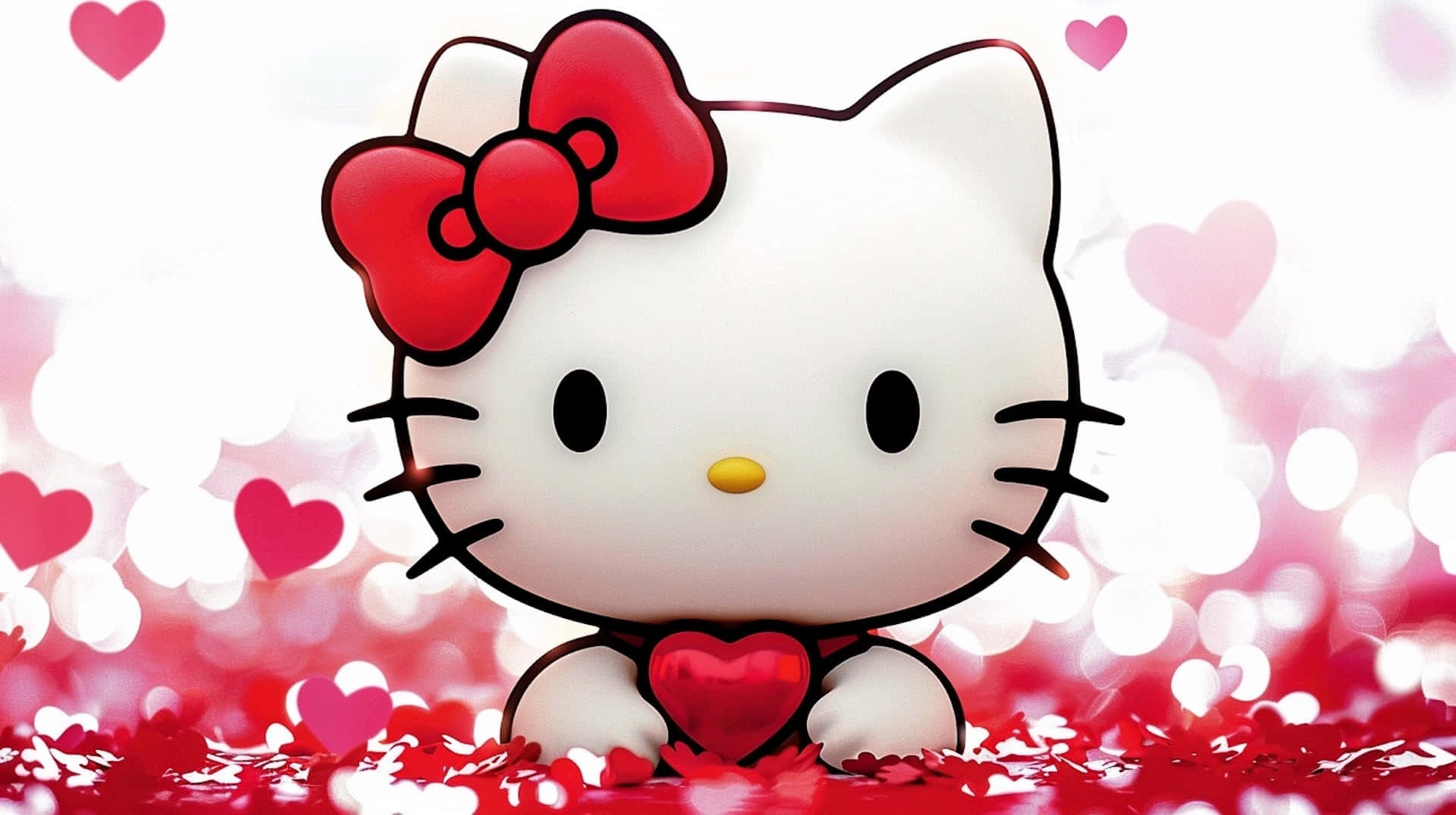 Hello Kitty Valentines Wallpaper