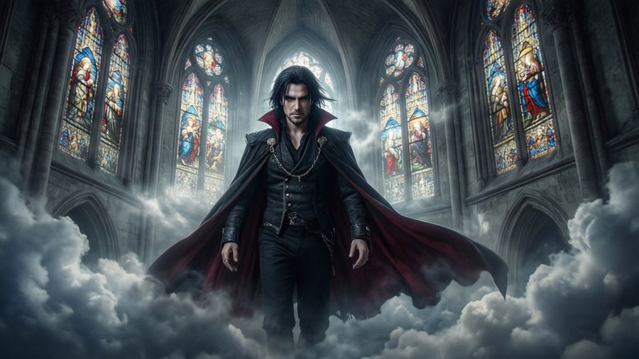 Schwebende Kathedrale der Schatten — Hellsing The Major Wallpaper
