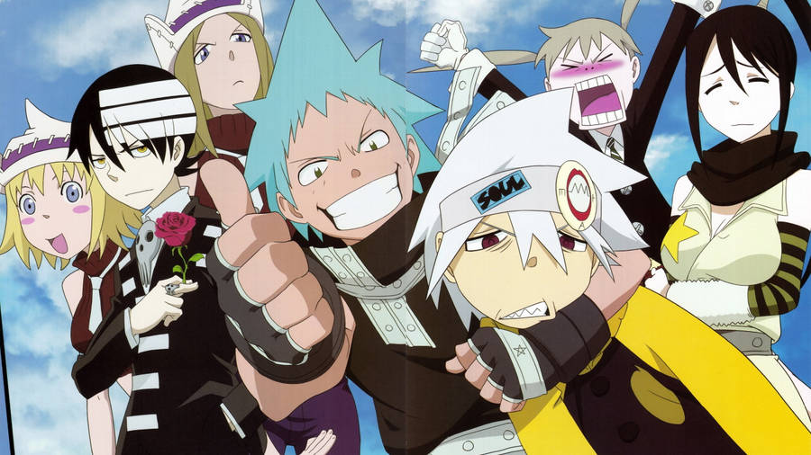 Download FREESoul Eater Characters Wallpaper