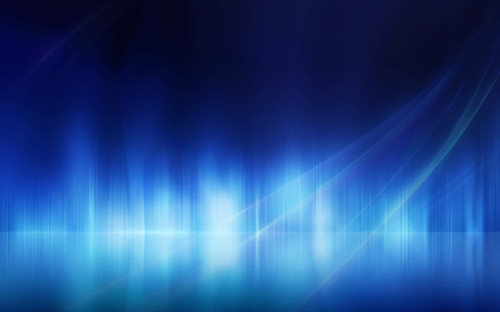 Abstract blue light streaks glowing against a dark background. — High Resolution Blue Background
