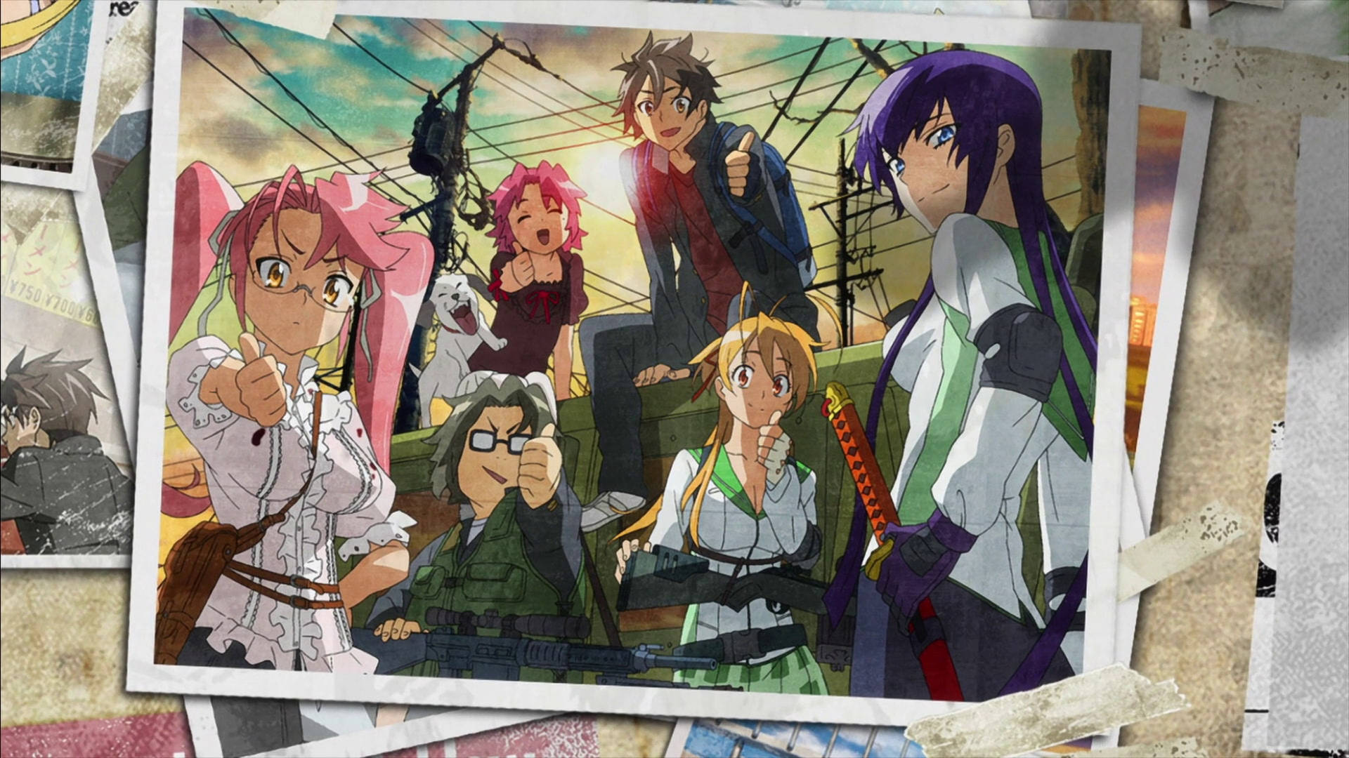 Highschool Of The Dead Background Photos