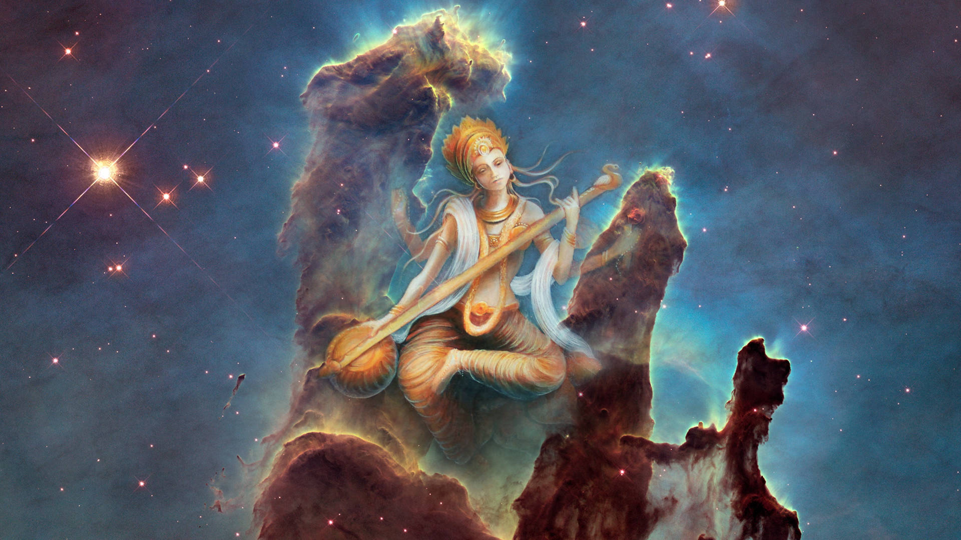 Hinduistisk Gudinde Wallpaper