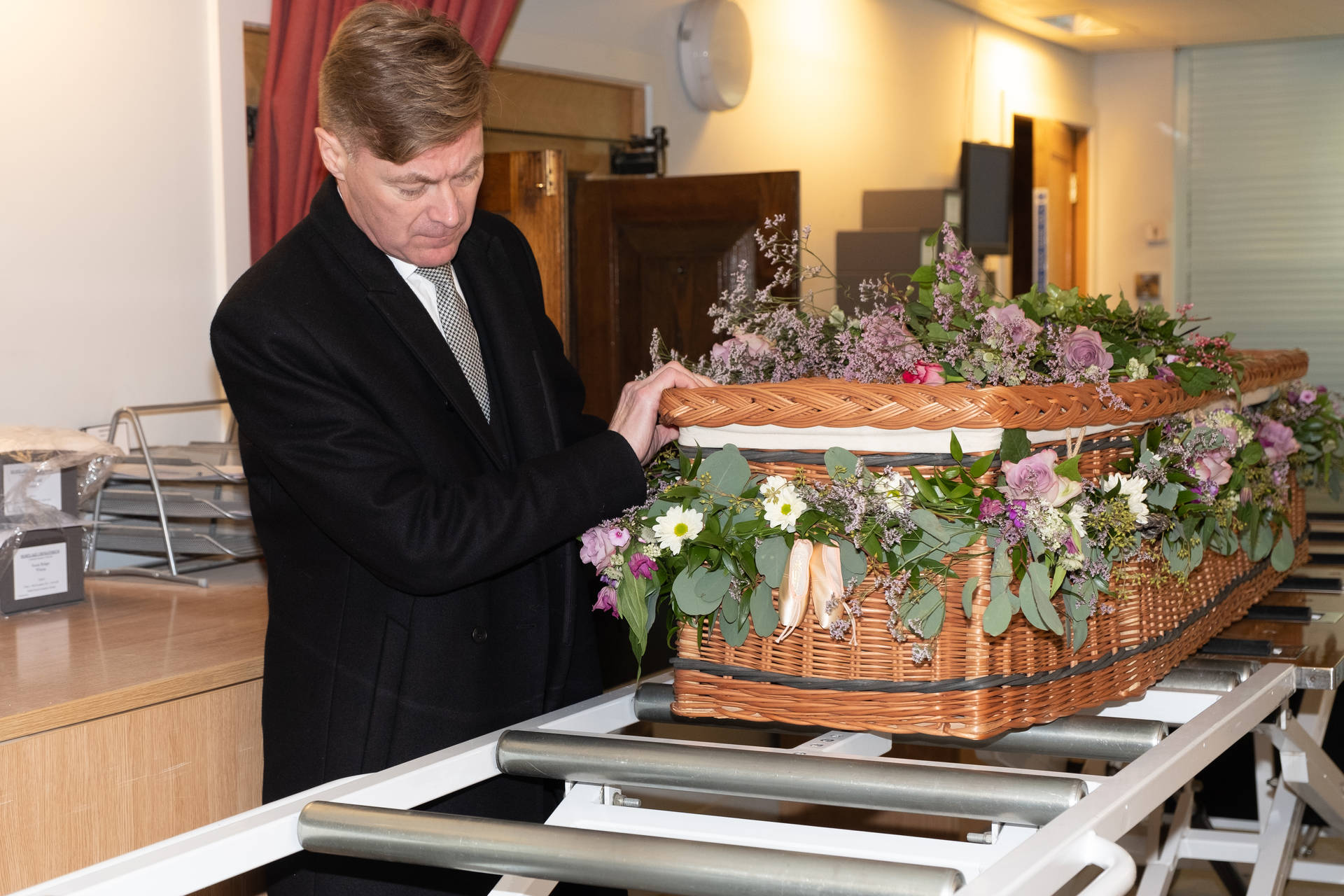 Hintergrund Der Beerdigung