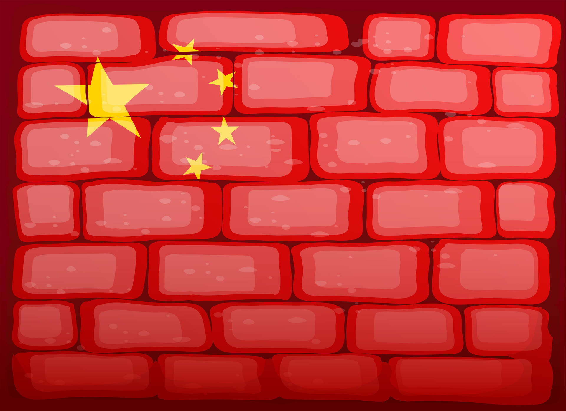 Hintergrund Der Chinesischen Flagge