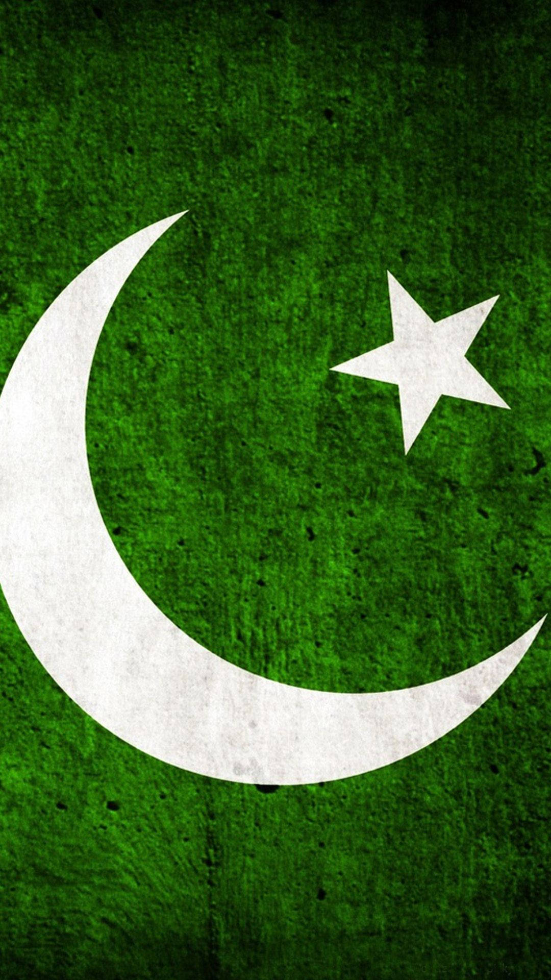 Hintergrund Der Pakistanischen Flagge