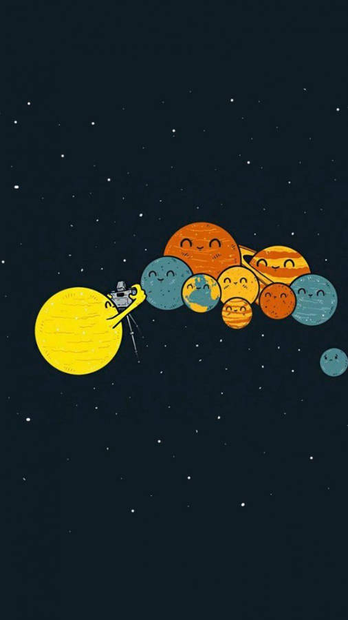 Hintergrund Des Sonnensystems