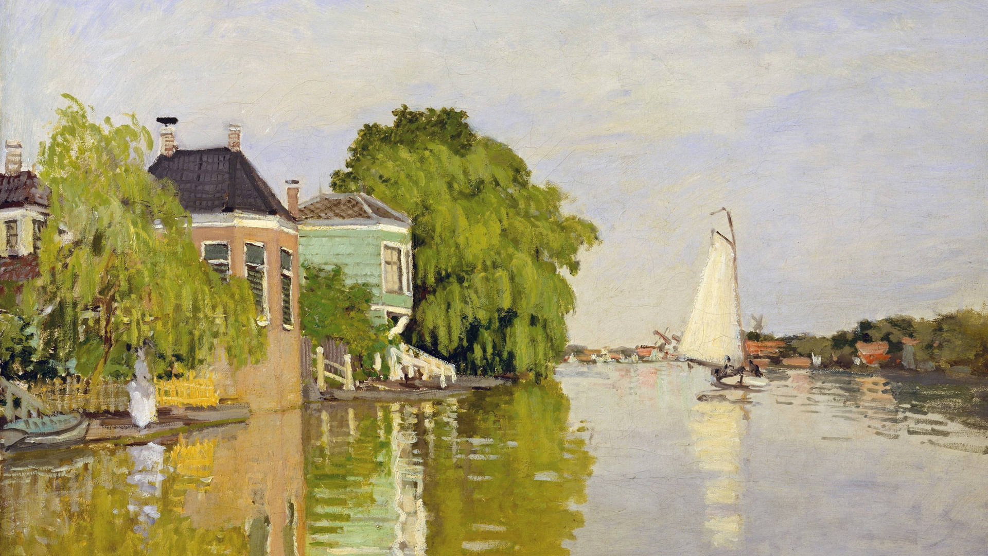 Hintergrund Von Claude Monet