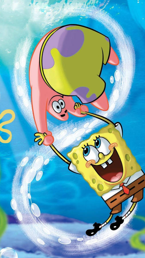 Hintergrund Von Spongebob Und Patrick