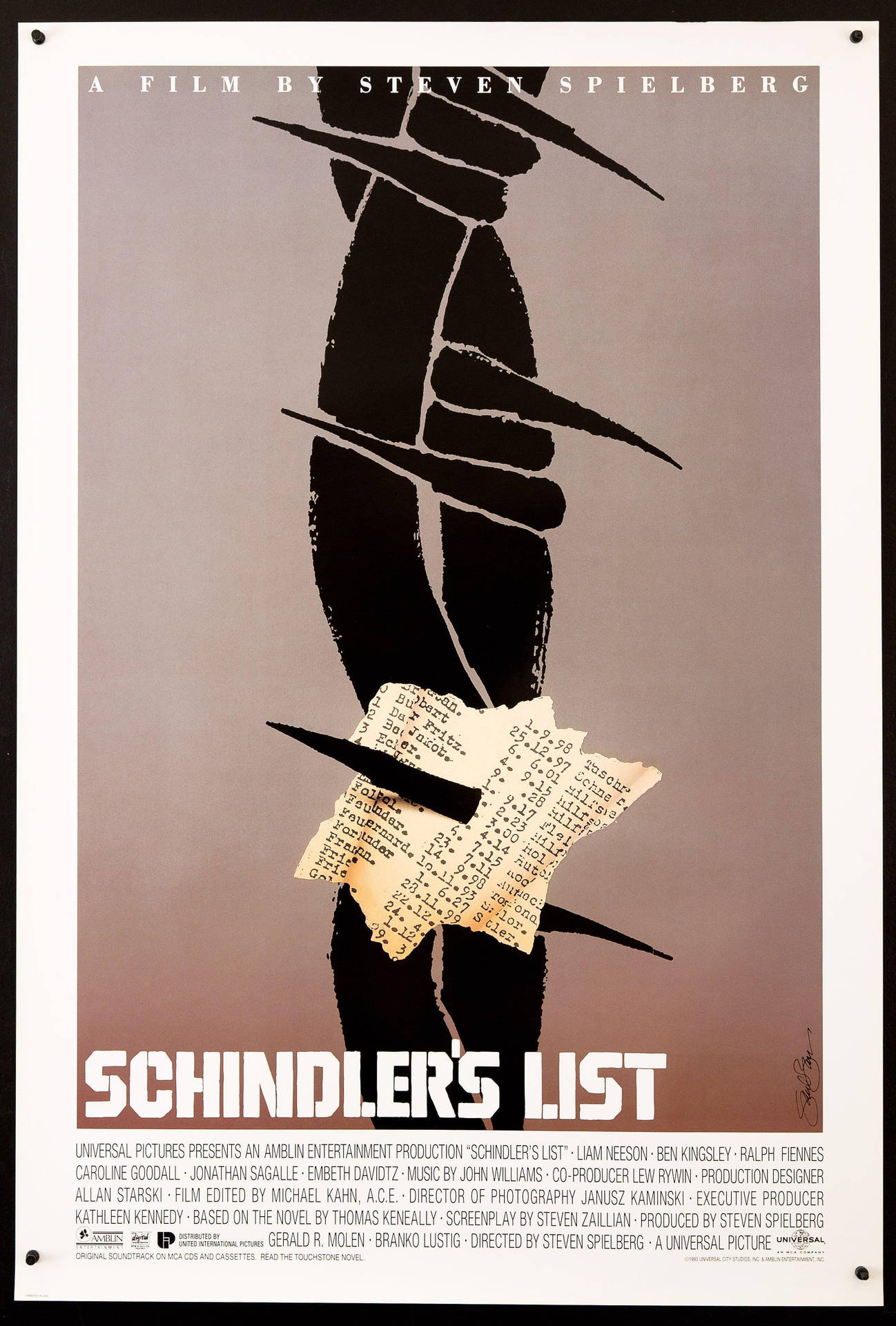 Hintergrund Zu Schindlers Liste