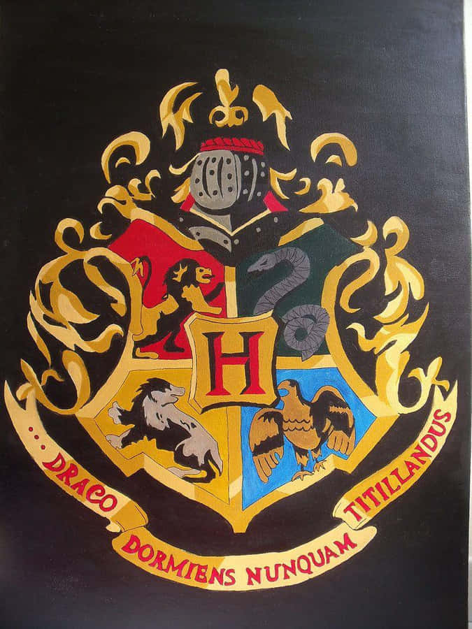 Hogwarts Crest Bakgrunnsbildet