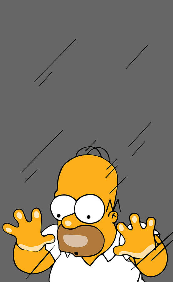 Homer Simpson Lucu Wallpaper