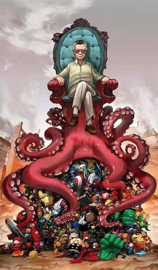 Hommage À Stan Lee Fond d'écran