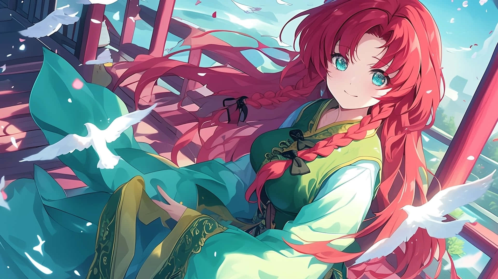 Hong Meiling Fondo de pantalla