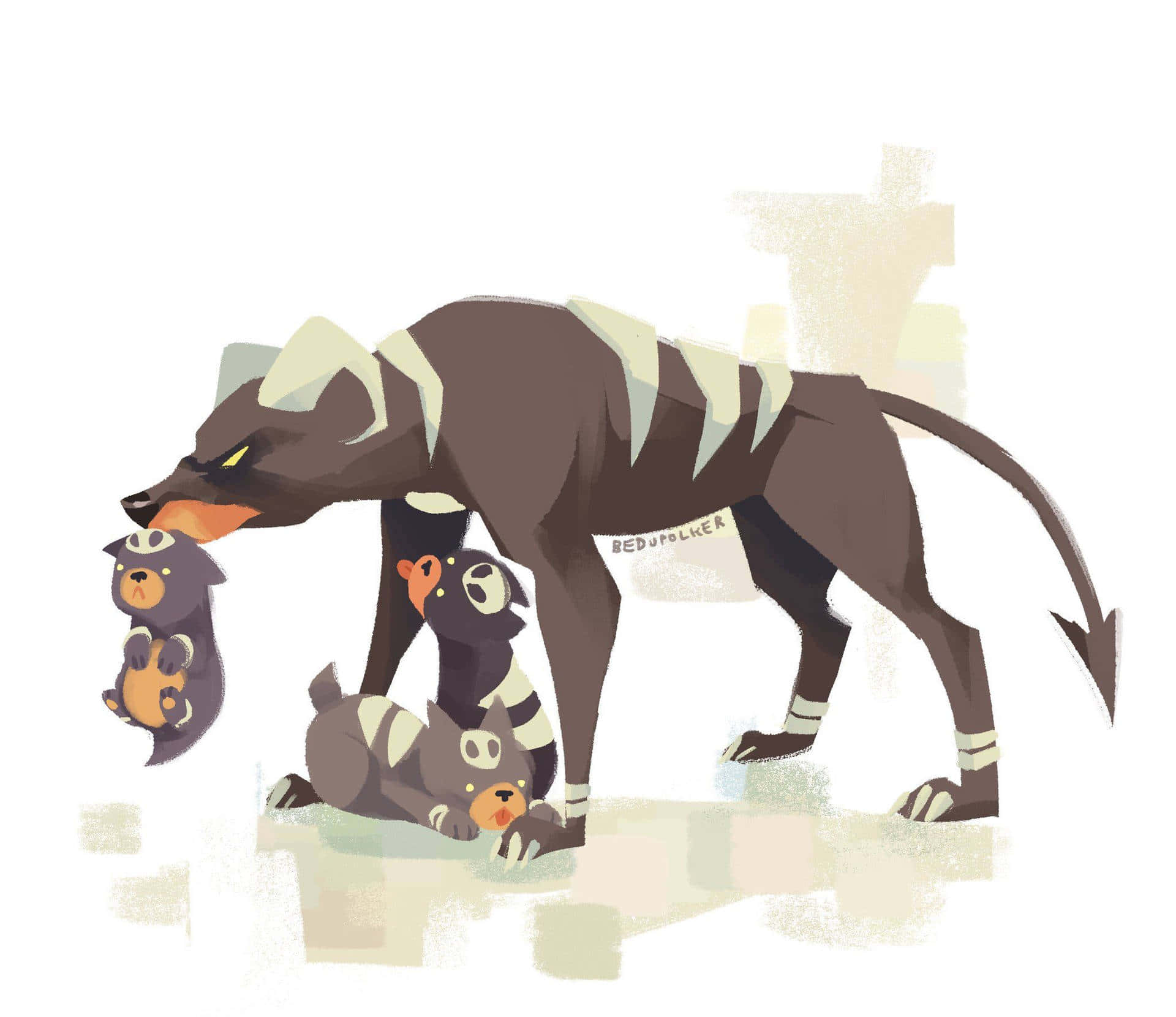 Houndoom Bakgrunnsbildet