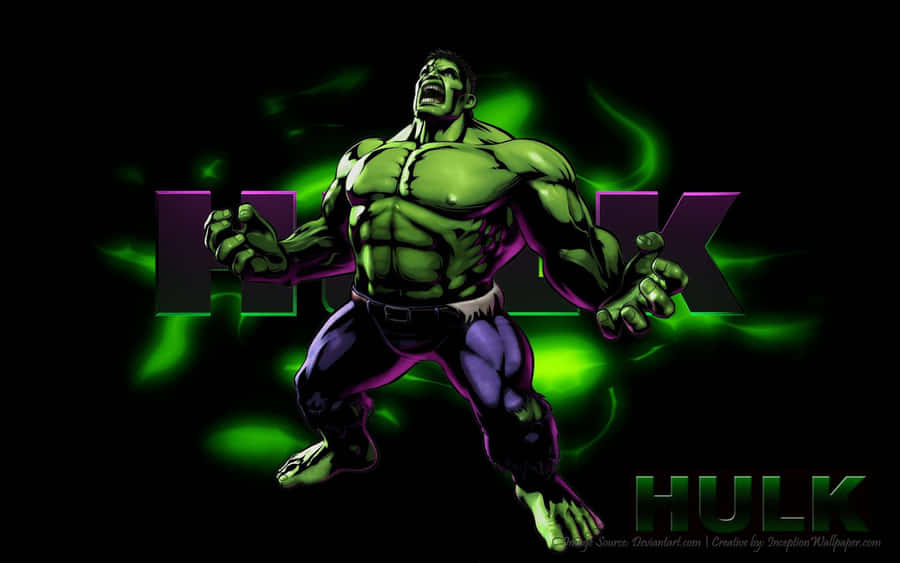 Hulk Background Wallpaper