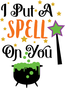 I Put A Spell On You Svg SVG
