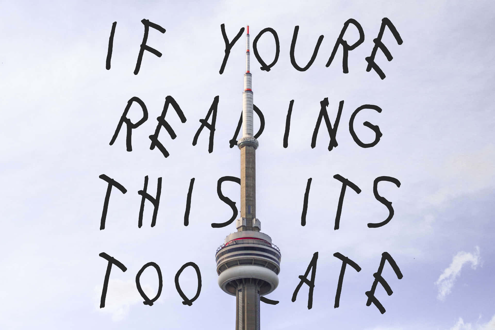 If Youre Reading Drake Achtergrond