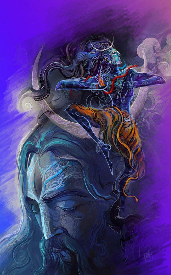 Il Cellulare Lord Shiva Sfondo