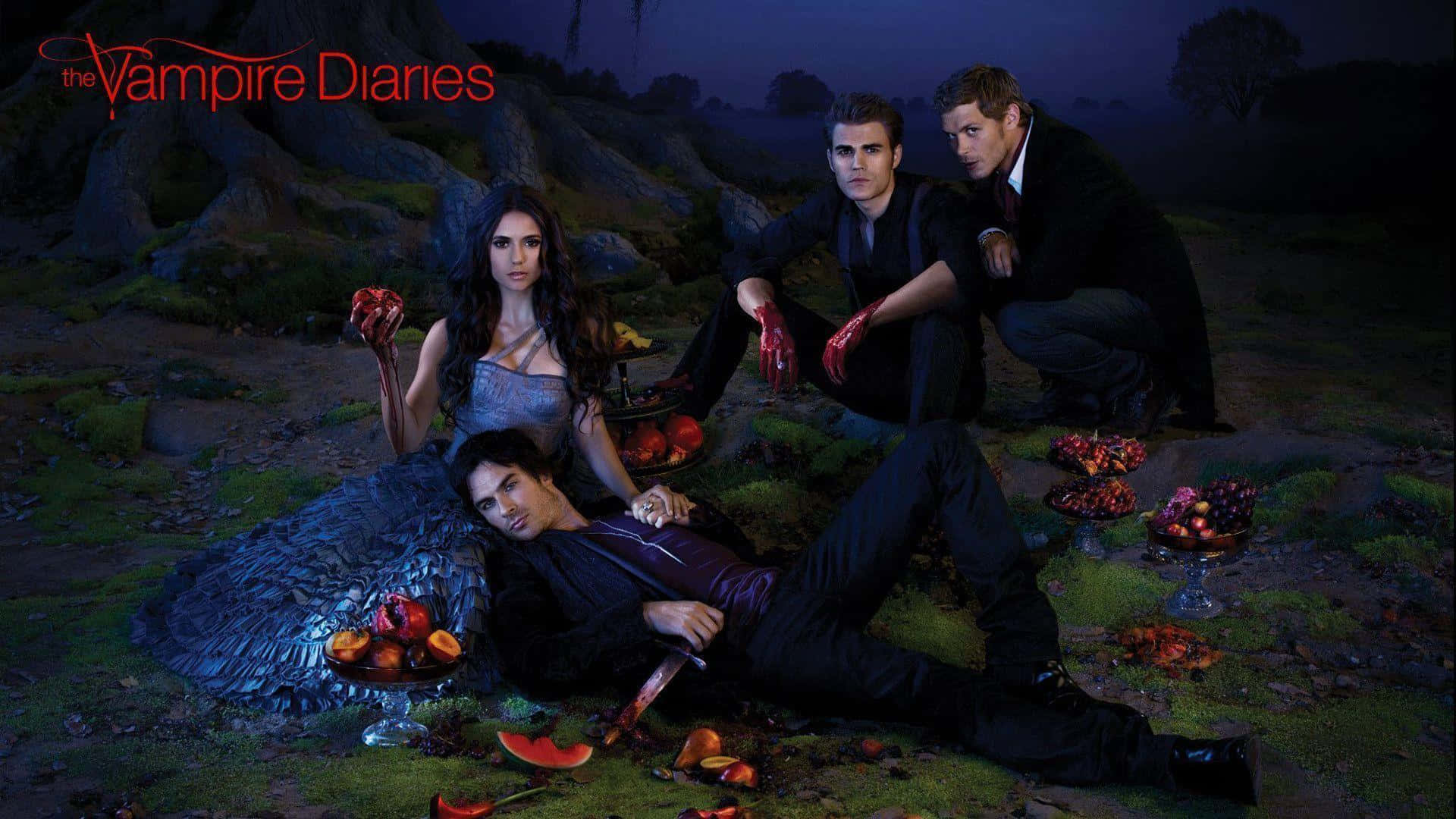 Il Desktop Di The Vampire Diaries Sfondo