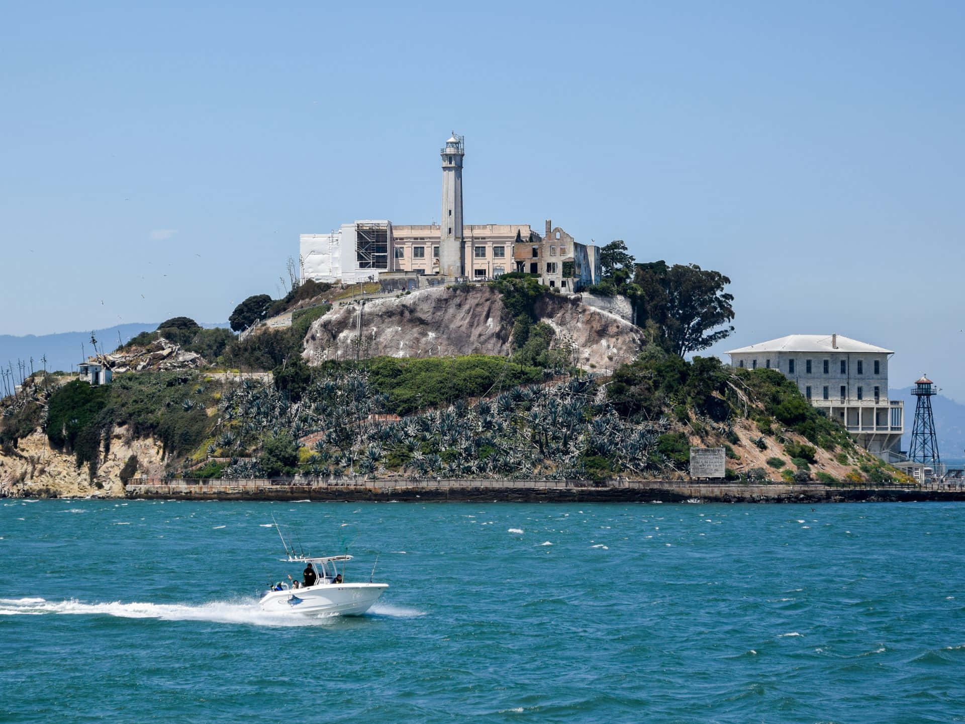 Île D'alcatraz Fond d'écran