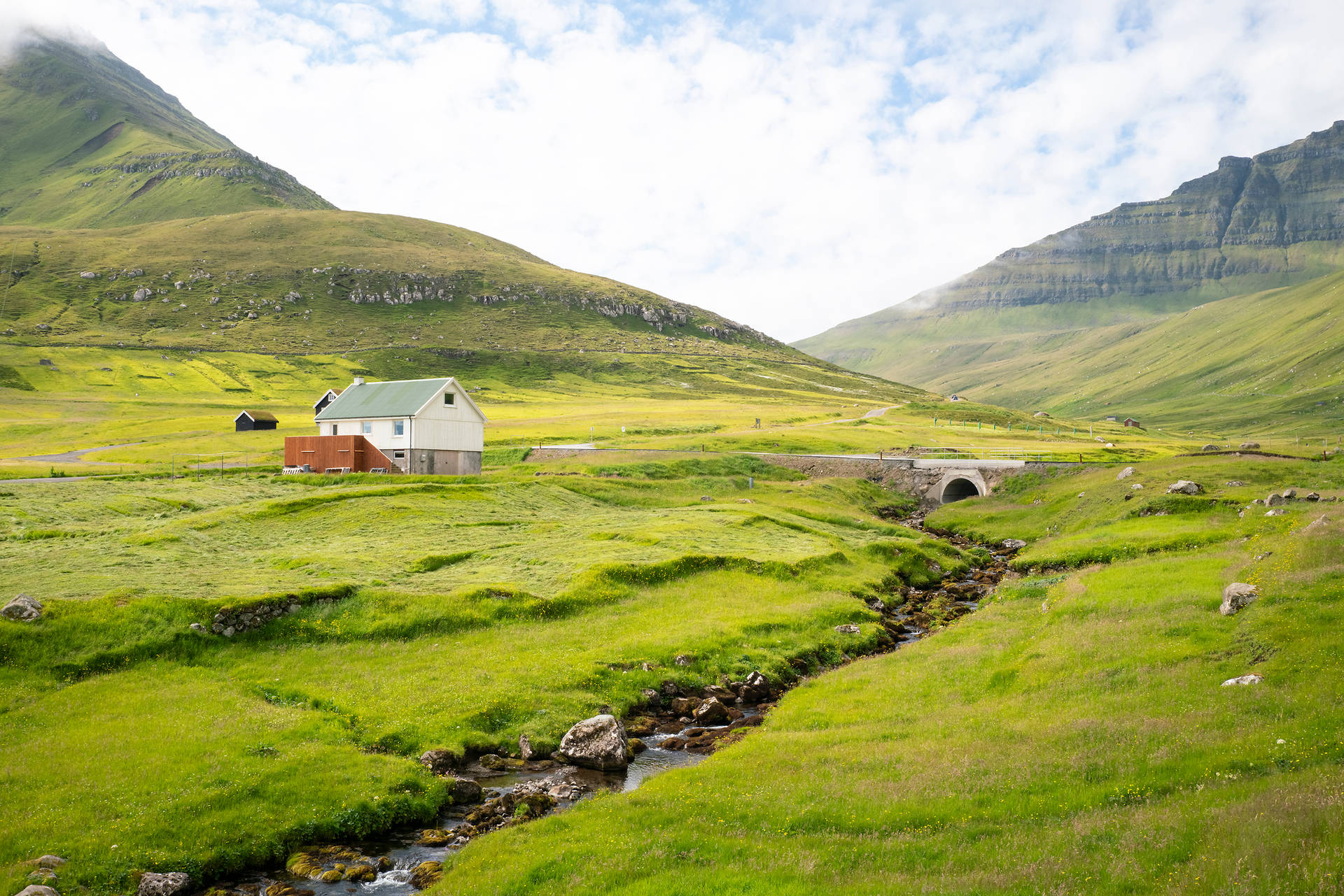 Ilhas Faroe Papel de Parede