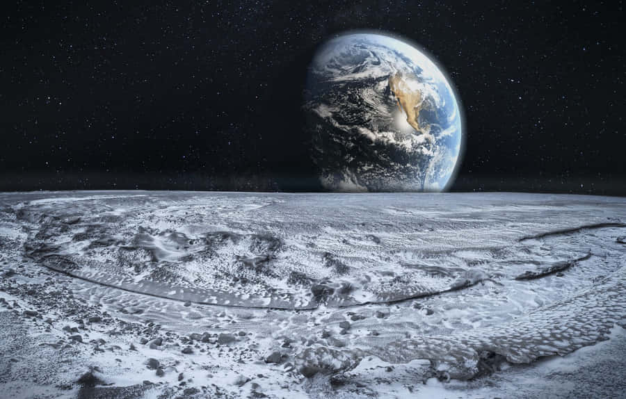 Imágenes De La Superficie De La Luna