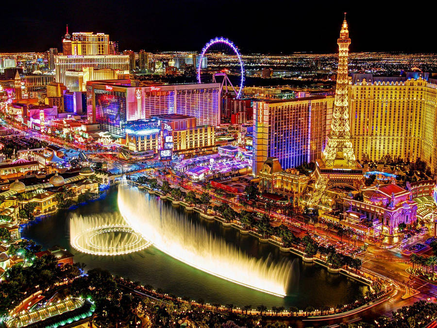 Imágenes De Noche En Las Vegas