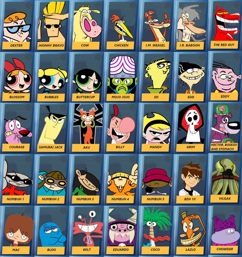 100 Imágenes De Personajes De Cartoon Network 5084