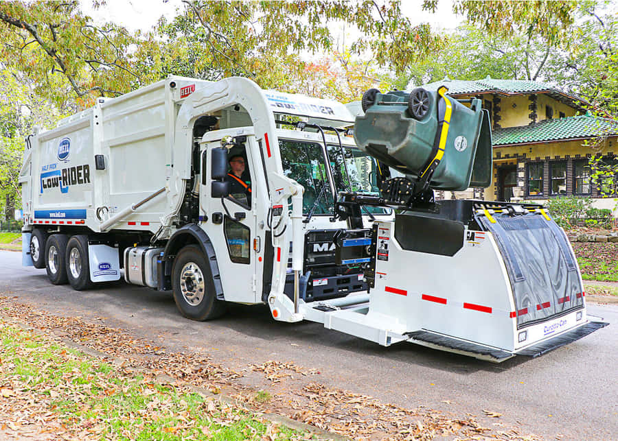 Immagini Del Camion Della Spazzatura