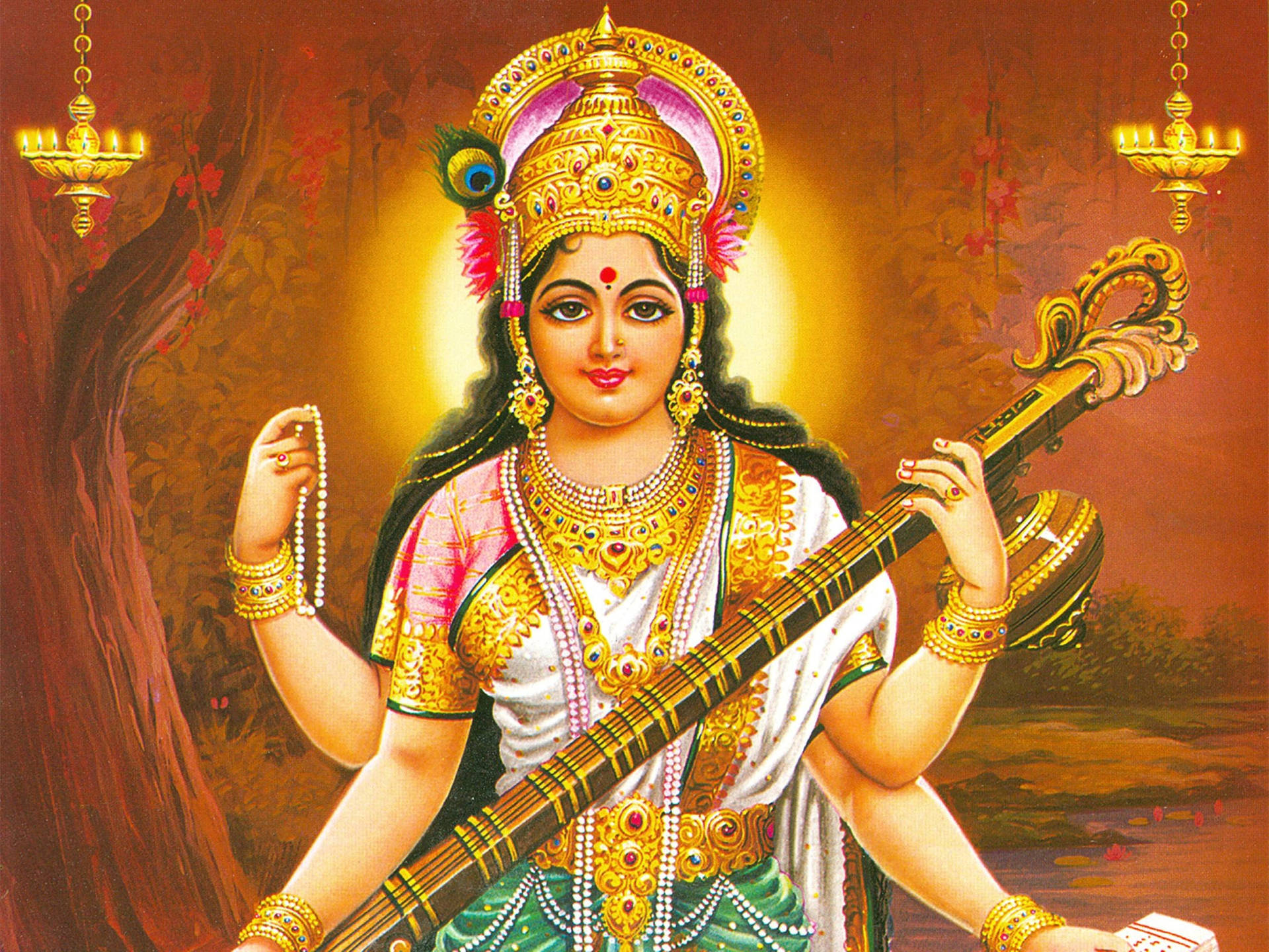 Immagini Di Saraswati Devi