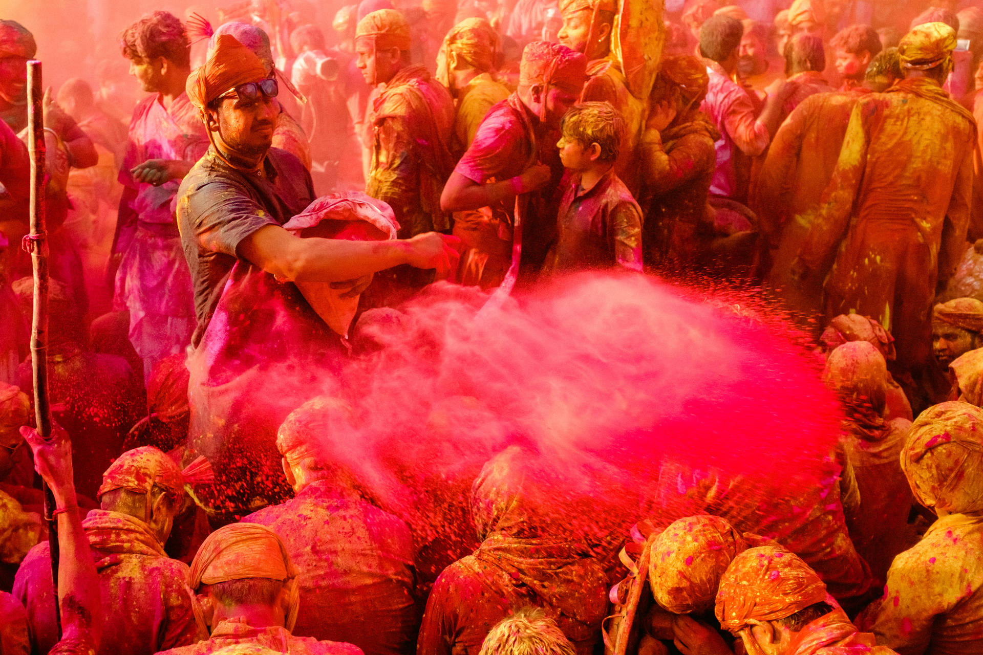 India Holi Bakgrunnsbildet